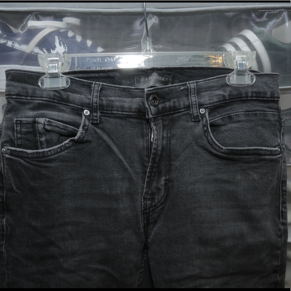 Zara Man Black Skinny Jeans - Picture 4 of 5